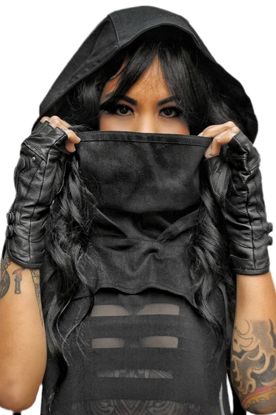 5D x Crisiswear Wasteland Hood - twill – FIVE AND DIAMOND