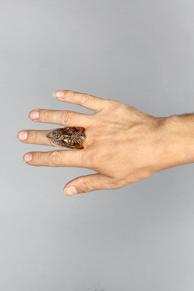 5D x Eyecon x Skinner Oblivion Wizard Ring Brass – FIVE AND DIAMOND