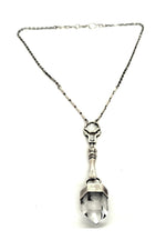 Hilmer x Sparrow Crystal Spire Necklace - Silver - Necklaces - Silver - FIVE AND DIAMOND