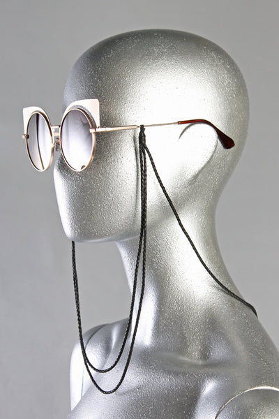 5D x Shade Braids 3 Flower Sunglass Strings - leather