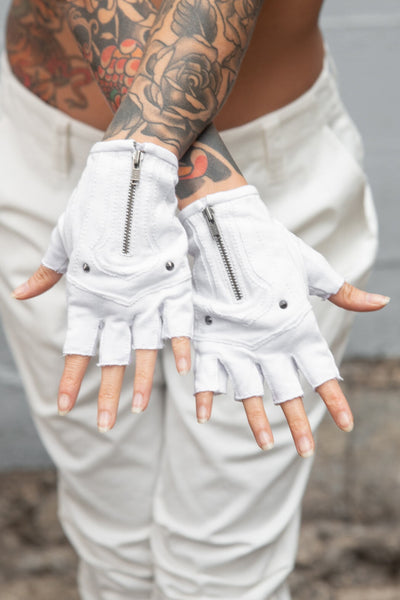 5D x Steam Trunk Mojo Moto Gloves - cotton