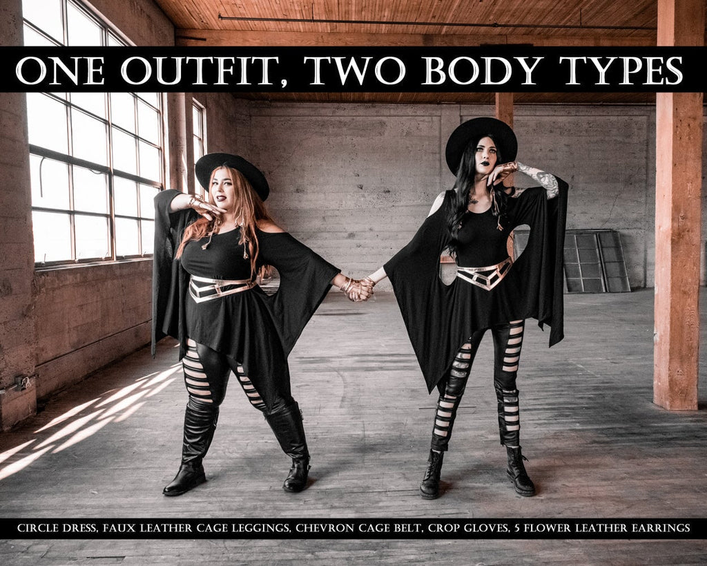 One Outfit, Two Body Types