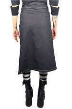 5D x Alien.Eleven Asym Skirt Pants-Mens 5D x Alien.Eleven 