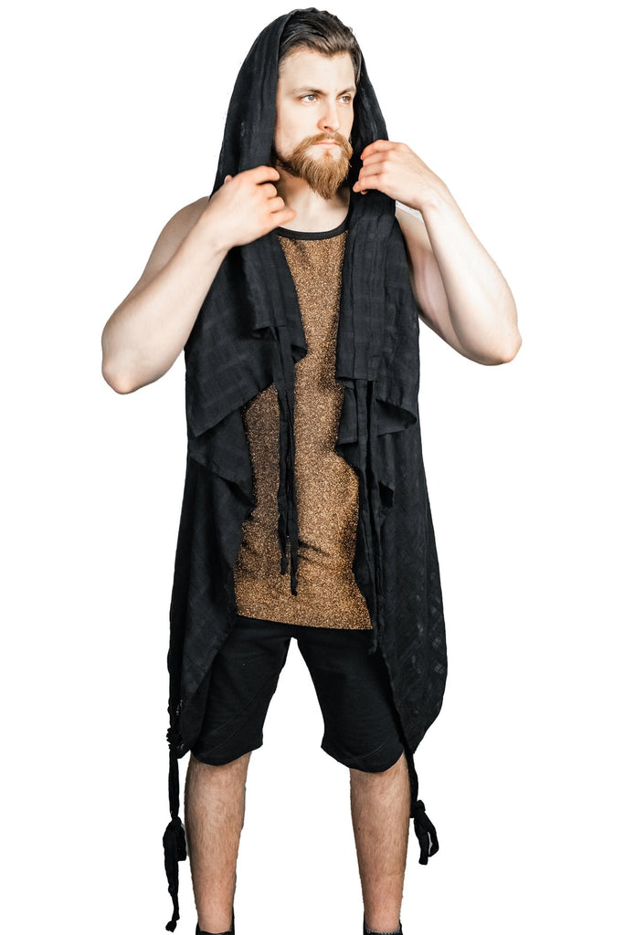 5D x Dutchess Conversion Vest - cotton jacquard Hoodies - Womens 5D x Dutchess 