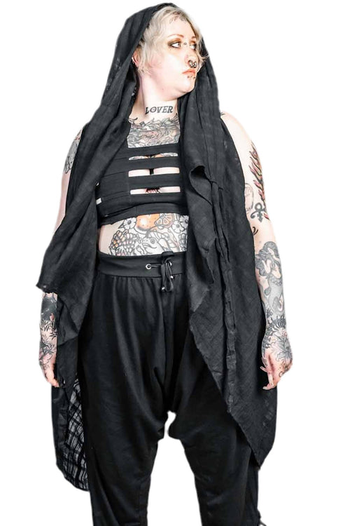 5D x Dutchess Conversion Vest - cotton jacquard Hoodies - Womens 5D x Dutchess 
