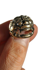 5D x Eyecon Barong Ring - brass Rings Eyecon 