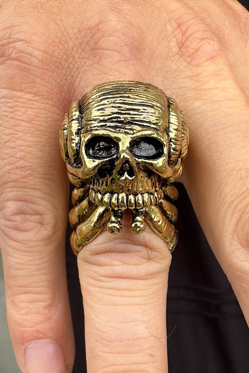 5D x Eyecon Hermit Crab Ring - brass Rings Eyecon 