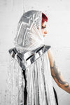 5D x Eyecon Priestess Hood - leather/silk Hood Eyecon 