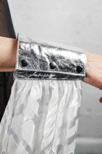 5D x Eyecon Priestess Hood - leather/silk Hood Eyecon 