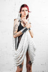 5D x Eyecon Priestess Hood - leather/silk Hood Eyecon 
