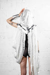 5D x Eyecon Priestess Hood - leather/silk Hood Eyecon 