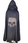 5D x Eyecon Skull Cape - cotton/leather Hoodies - Mens Eyecon 