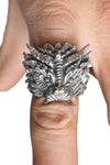 5D x Eyecon x Miss Monster Foo Dog Ring - Silver Rings Eyecon 