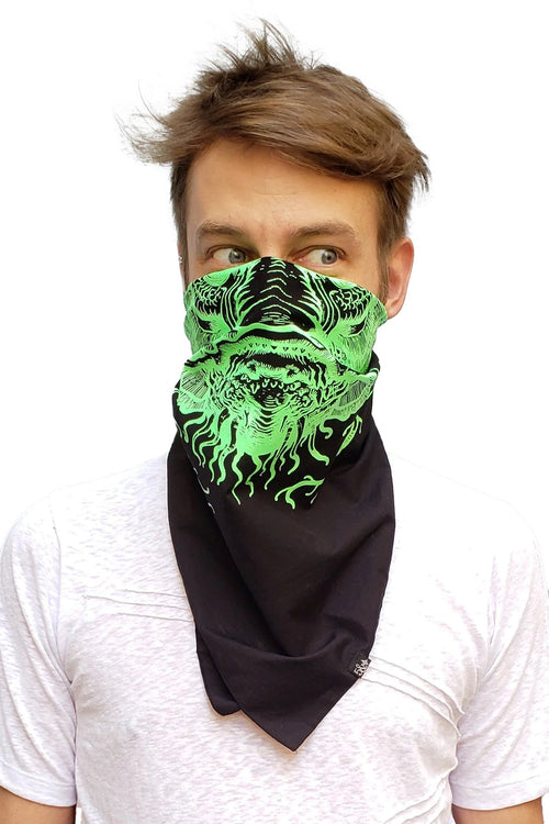 5D x Miss Monster Creature Bandanna GID Bandanas 5D x Miss Monster 