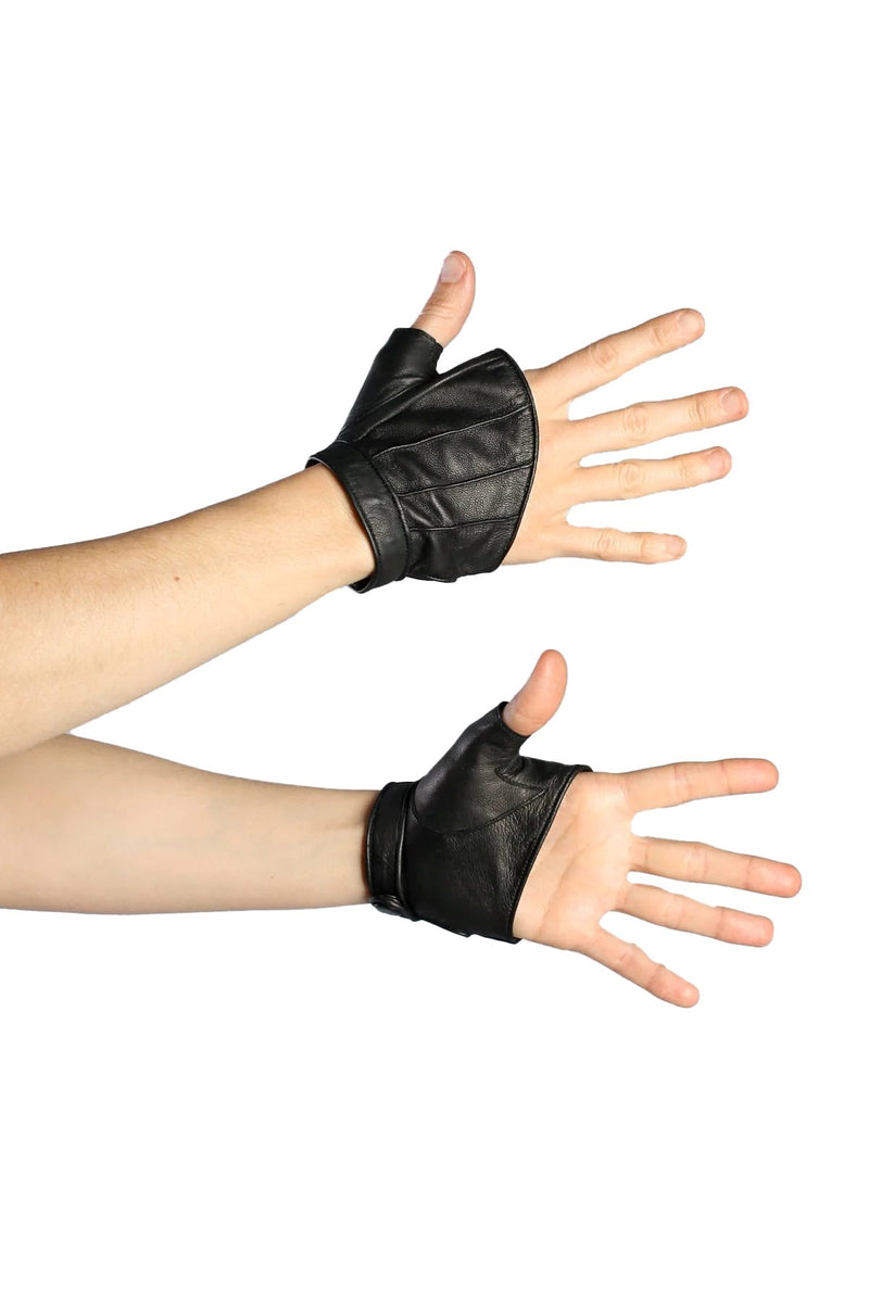 5D x Steam Trunk Crop Glove - leather Gloves Steam Trunk 