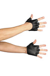 5D x Steam Trunk Half Gloves - leather Gloves Steam Trunk 