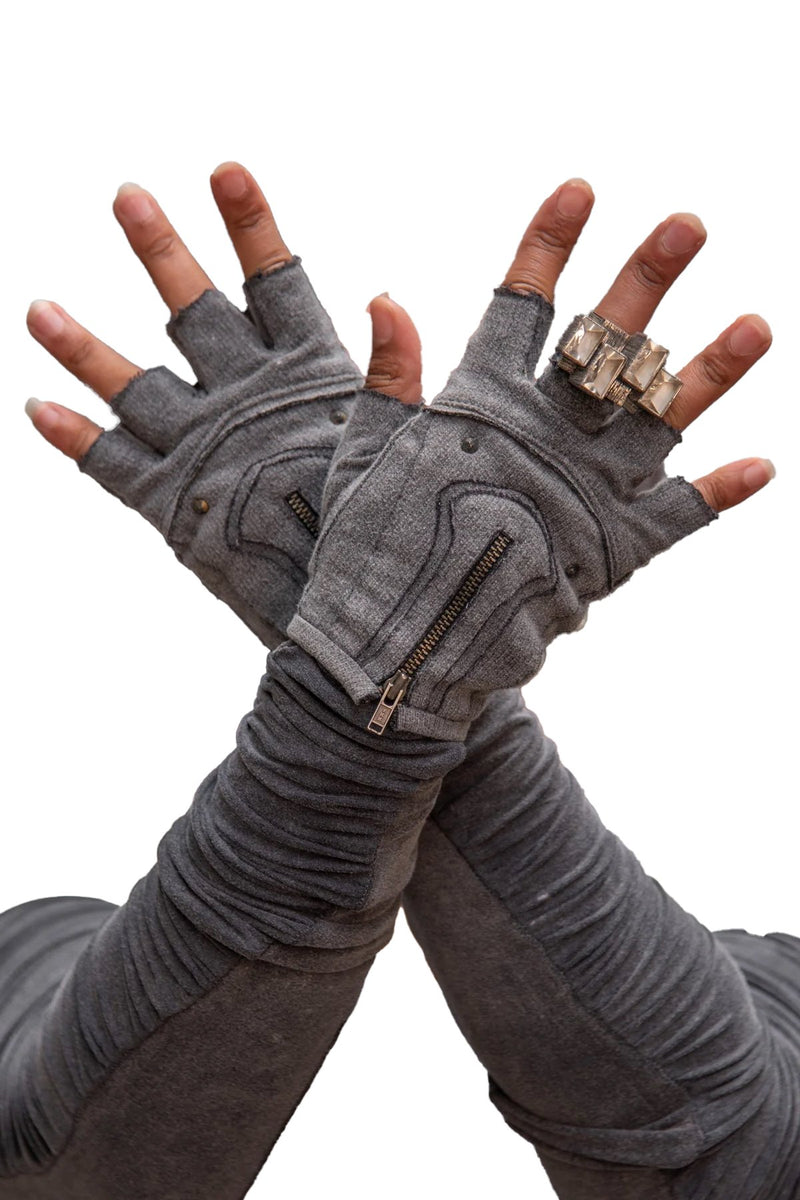 5D x Steam Trunk Mojo Moto Gloves - cotton Gloves Steam Trunk 