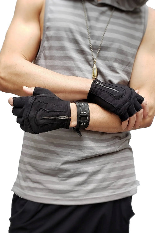 5D x Steam Trunk Mojo Moto Gloves - cotton Gloves Steam Trunk 