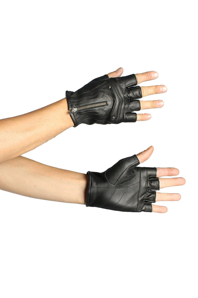 5D x Steam Trunk Mojo Moto Gloves - leather Gloves Steam Trunk 