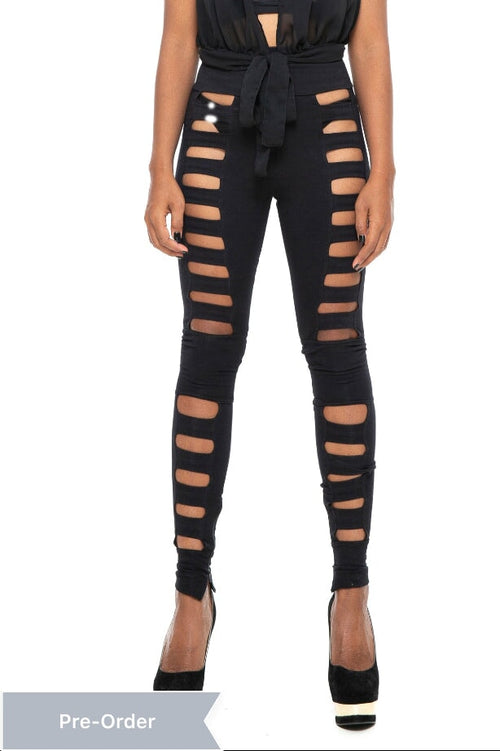 5D x Stellar Dust Cage Leggings - cotton Made to Order 5D x Stellar Dust 