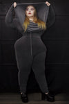 5D x Stellar Dust Cowl Hooded Jumpsuit - last size XS Jumpsuit 5D x Stellar Dust 