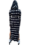 5D x Stellar Dust Cowl Hooded Maxi Dress Dresses 5D x Stellar Dust 