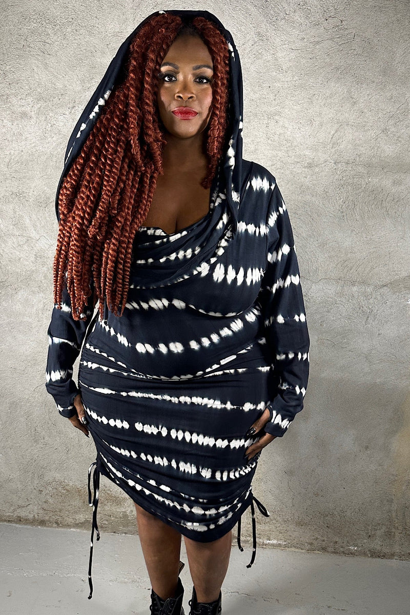 shibori mini dress Silk mini Dress natural dye Indigo. Shibori pattern Silk Dress DIAMOND Made to order