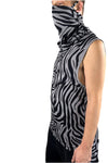 5D x Stellar Dust Cowl Tank - zebra Dresses 5D x Stellar Dust 