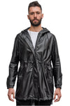 5D x Stellar Dust Dark Matter Parka - faux leather Jackets-Mens 5D x Stellar Dust 