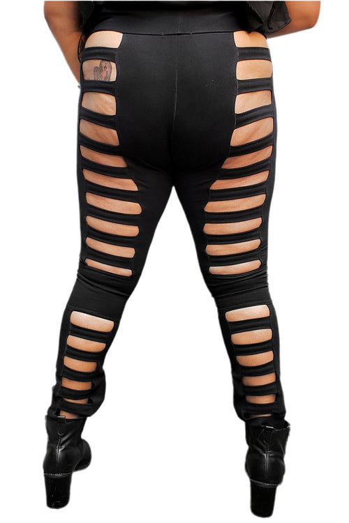 5D x Stellar Dust Deluxe Cage Leggings - cotton Leggings 5D x Stellar Dust 