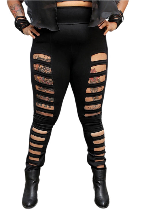 5D x Stellar Dust Deluxe Cage Leggings - cotton Leggings 5D x Stellar Dust 