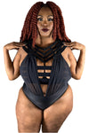 5D x Stellar Dust Hera One Piece - mesh top Made to Order 5D x Stellar Dust 