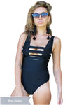 5D x Threadriot Sunrise Swim Romper - nylon Made to Order 5D x Threadriot 