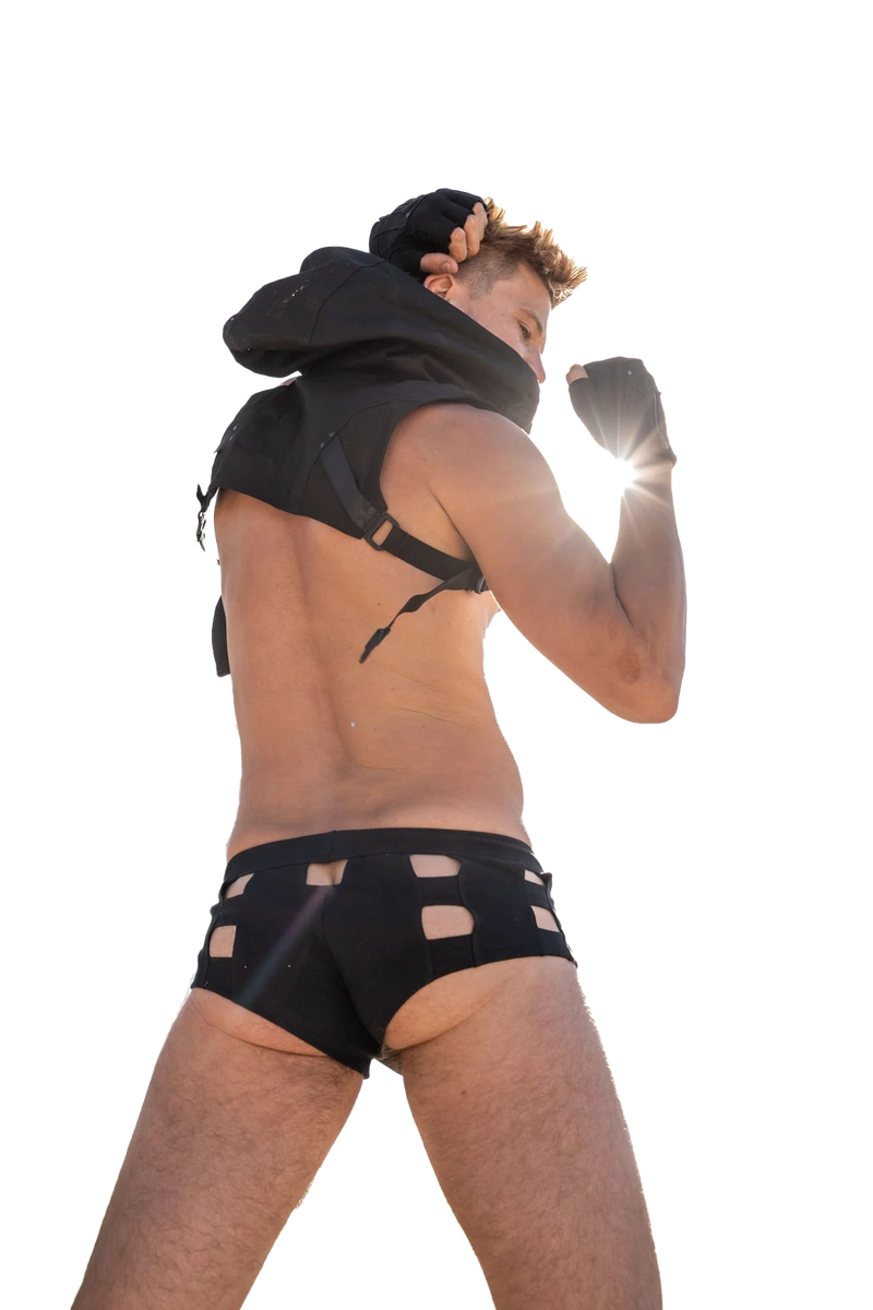 Five and Damond Mens Cage Hot Pants