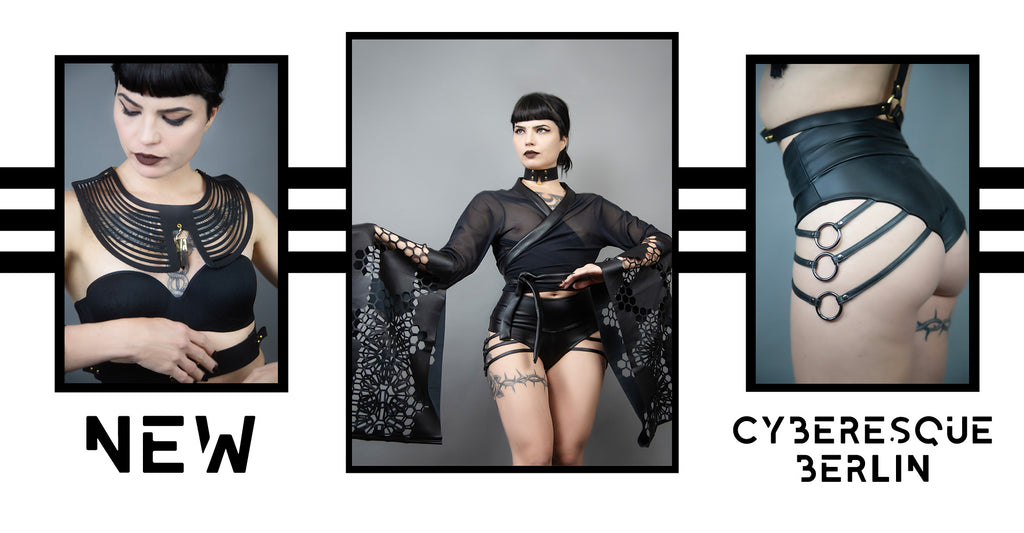 New Cyberesque Dark Fashion, designed in Berlin