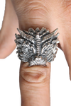 5D x Eyecon x Miss Monster Foo Dog Ring - Silver