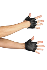 5D x Steam Trunk Half Gloves - leather