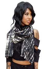 Five and Diamond Oversize Scarf - rayon