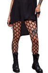 Leg Avenue Jumbo Pothole Net Tights Fishnet