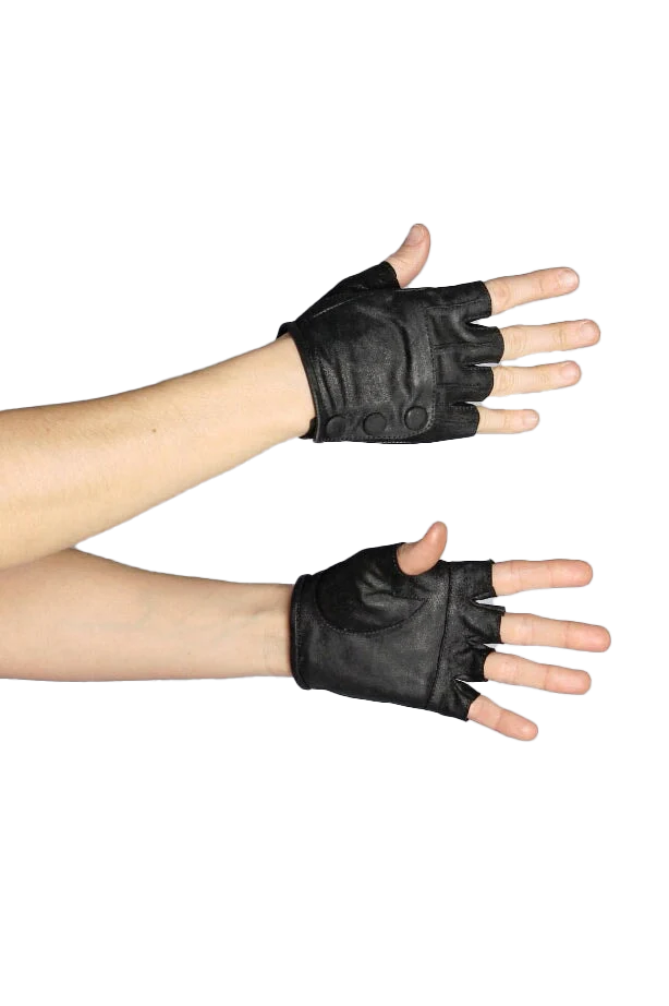 5D x Steam Trunk Spat Glove - leather