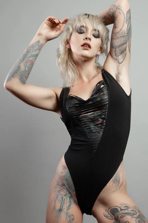 Cyberesque Ara Bodysuit - Cotton FIVE AND DIAMOND 