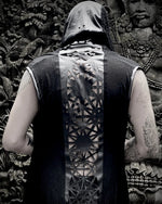 Cyberesque Bloodmoon Hoodie - laser cut back Hoodies - Womens Cyberesque 