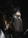 Cyberesque Harem Head Harness - fringe Hats Cyberesque 