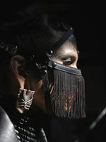Cyberesque Harem Head Harness - fringe Hats Cyberesque 