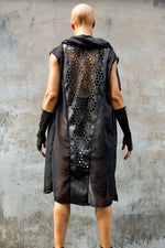 Cyberesque Phoenix Tunic Hoodies - Womens FIVE AND DIAMOND 