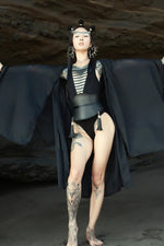 Cyberesque Phoenix Tunic Hoodies - Womens FIVE AND DIAMOND 