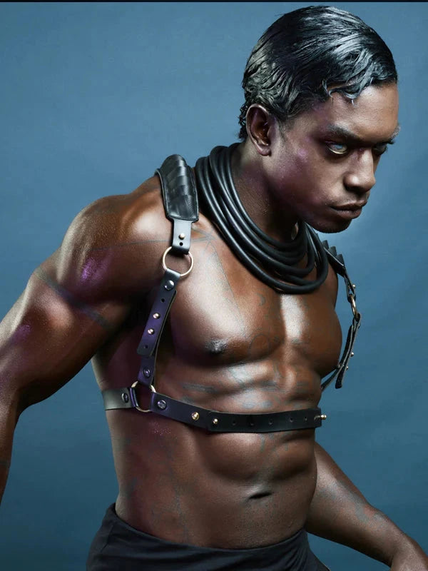 Cyberesque Snake Harness Collars Cyberesque 