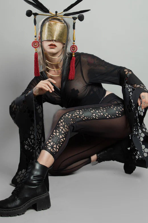 Cyberesque Taurus Leggings FIVE AND DIAMOND 