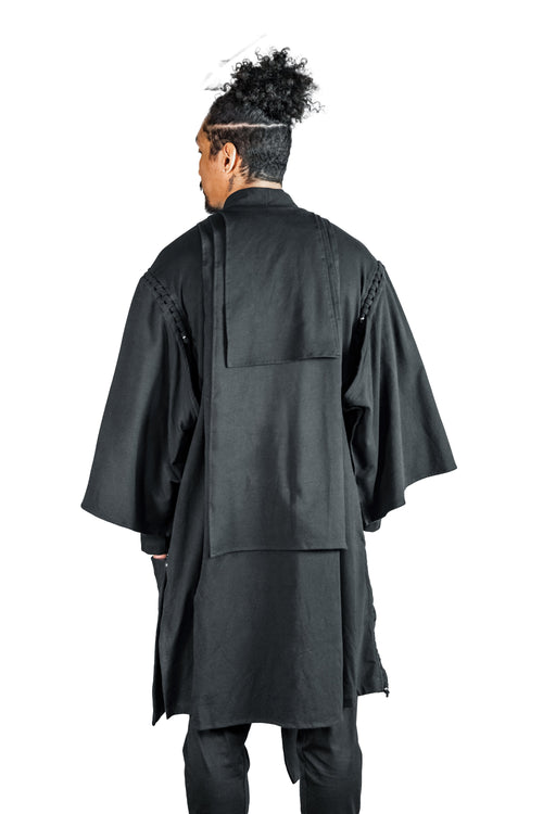 Five and Diamond Blackbird Robe - cotton Hoodies - Mens FIVE AND DIAMOND 