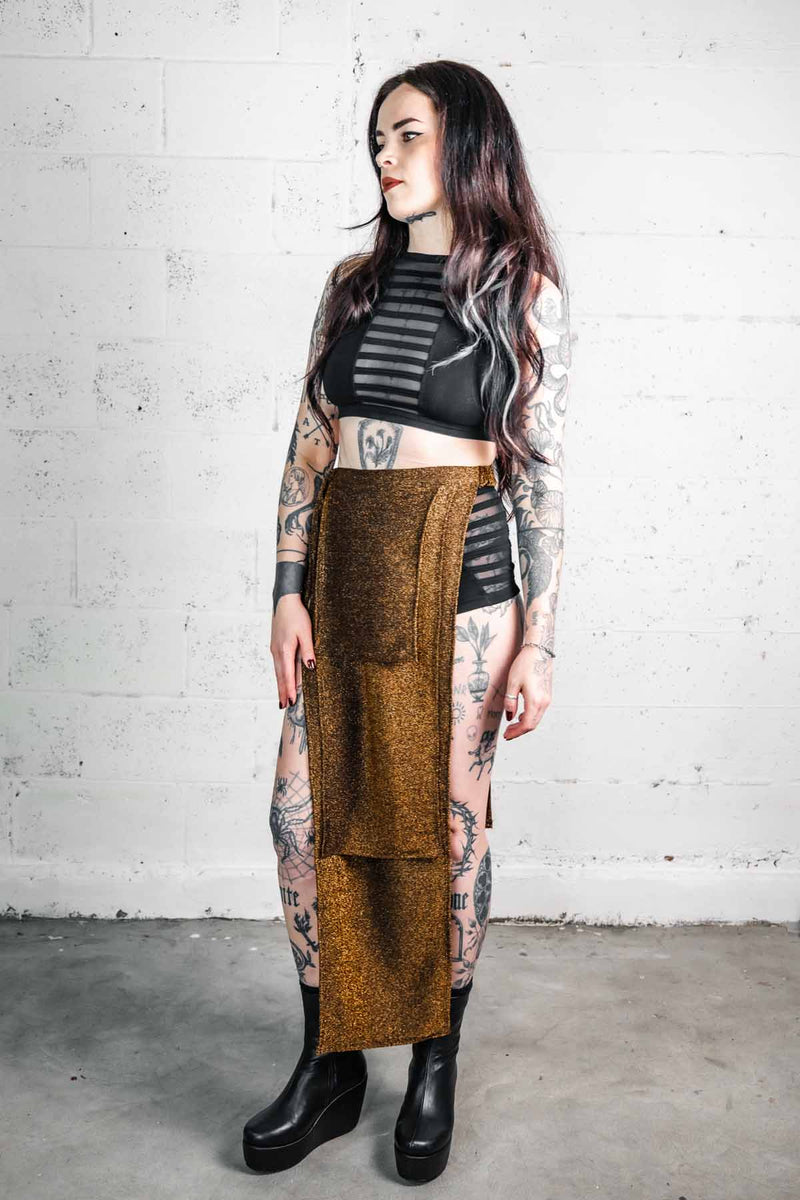 Five and Diamond Blackbird Skirt - sparkle Skirts FIVE AND DIAMOND 